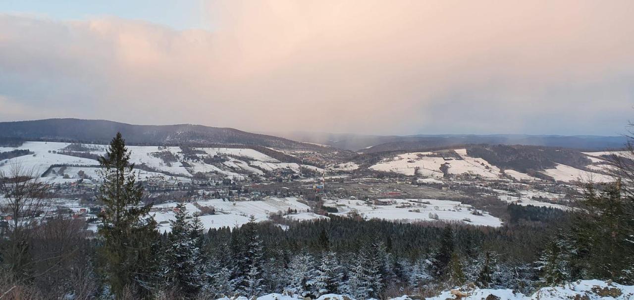 Domek Pod Holica Bieszczady Villa Ustrzyki Dolne Kültér fotó